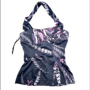 Just Cavalli silk halter top.